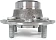 H513035 Rear, Driver or Passenger Side Wheel Hub, 4 Lugs, With Bearing, FWD, Supreme Series