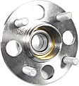 H513035 Rear, Driver or Passenger Side Wheel Hub, 4 Lugs, With Bearing, FWD, Supreme Series