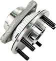 H513061 Front, Driver or Passenger Side Wheel Hub, 5 Lugs, With Bearing, Supreme Series