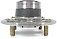 H513080 Rear, Driver or Passenger Side Wheel Hub, 4 Lugs, With Bearing, FWD, 2.2L, 4Cyl, Supreme Series