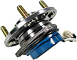 H513087 Front, Driver or Passenger Side Wheel Hub, 5 Lugs, With Bearing, FWD, Supreme Series
