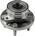 H513100 Front, Driver or Passenger Side Wheel Hub, 5 Lugs, With Bearing, FWD, Supreme Series