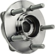 H513100 Front, Driver or Passenger Side Wheel Hub, 5 Lugs, With Bearing, FWD, Supreme Series