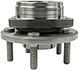 H513100 Front, Driver or Passenger Side Wheel Hub, 5 Lugs, With Bearing, FWD, Supreme Series