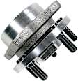H513122 Front, Driver or Passenger Side Wheel Hub, With Bearing,, BXT Series
