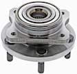 H513123 Front, Driver or Passenger Side Wheel Hub, 5 Lugs, With Bearing, Supreme Series