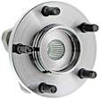 H513123 Front, Driver or Passenger Side Wheel Hub, 5 Lugs, With Bearing, Supreme Series