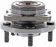 H513123 Front, Driver or Passenger Side Wheel Hub, 5 Lugs, With Bearing, Supreme Series