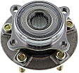 H513133 Front Wheel Hub, 5 Lugs, With Bearing, AWD, Supreme Series