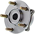 H513133 Front Wheel Hub, 5 Lugs, With Bearing, AWD, Supreme Series
