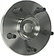H513159 Front, Driver or Passenger Side Wheel Hub, 5 Lugs, With Bearing, Supreme Series