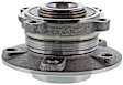 H513173 Front, Driver or Passenger Side Wheel Hub, 5 Lugs, With Bearing, Supreme Series