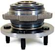 H513178 Front, Driver or Passenger Side Wheel Hub, 5 Lugs, With Bearing, Supreme Series