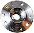 H513192 Front, Driver or Passenger Side Wheel Hub, 5 Lugs, With Bearing, FWD, Supreme Series