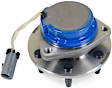 H513196 Front, Driver or Passenger Side Wheel Hub, 5 Lugs, With Bearing, RWD, 4.6L, 8Cyl, Supreme Series