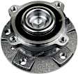 H513210 Front, Driver or Passenger Side Wheel Hub, 5 Lugs, With Bearing, Supreme Series