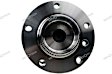 H513210 Front, Driver or Passenger Side Wheel Hub, 5 Lugs, With Bearing, Supreme Series