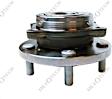 H513219 Front, Driver or Passenger Side Wheel Hub, 5 Lugs, With Bearing, Supreme Series