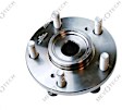 H513219 Front, Driver or Passenger Side Wheel Hub, 5 Lugs, With Bearing, Supreme Series