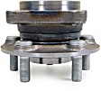 H513220 Front, Driver or Passenger Side Wheel Hub, 5 Lugs, With Bearing, AWD, Supreme Series