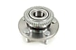 H513221 Front, Driver or Passenger Side Wheel Hub, 5 Lugs, With Bearing, RWD, Supreme Series