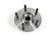 H513228 Front, Driver or Passenger Side Wheel Hub, 5 Lugs, With Bearing, Supreme Series