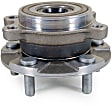 H513257 Front, Driver or Passenger Side Wheel Hub, 5 Lugs, With Bearing, Supreme Series