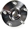 H513258 Front, Driver or Passenger Side Wheel Hub, 5 Lugs, With Bearing, Supreme Series