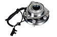 H513270 Front, Driver or Passenger Side Wheel Hub, 5 Lugs, With Bearing,, Supreme Series