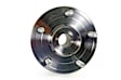 H513286 Front, Driver or Passenger Side Wheel Hub, 5 Lugs, With Bearing, Supreme Series