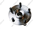 H513287 Front, Driver or Passenger Side Wheel Hub, 5 Lugs, With Bearing, 1.8L, 4Cyl, Supreme Series