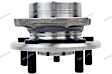 H513293 Front, Driver or Passenger Side Wheel Hub, 5 Lugs, With Bearing, 3.5L, 6Cyl, Supreme Series