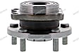 H513302 Front Wheel Hub, 5 Lugs, With Bearing,, Supreme Series