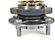 H513308 Front, Driver or Passenger Side Wheel Hub, 4 Lugs, With Bearing, FWD, Supreme Series