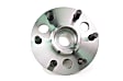 H515001 Front, Driver or Passenger Side Wheel Hub, 6 Lugs, With Bearing, Supreme Series