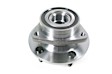 H515006 Front, Driver or Passenger Side Wheel Hub, 5 Lugs, With Bearing, 4WD, Supreme Series