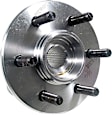H515007 Front, Driver or Passenger Side Wheel Hub, 6 Lugs, With Bearing, 4WD, Supreme Series