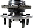 H515007 Front, Driver or Passenger Side Wheel Hub, 6 Lugs, With Bearing, 4WD, Supreme Series