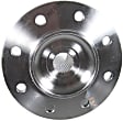 H515018 Front, Driver or Passenger Side Wheel Hub, 8 Lugs, With Bearing, 4WD, Supreme Series