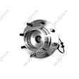 H515021 Front, Driver or Passenger Side Wheel Hub, 8 Lugs, With Bearing,, Supreme Series