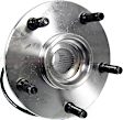 H515023 Front, Passenger Side Wheel Hub, 5 Lugs, With Bearing, 4WD, Supreme Series
