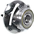 H515030 Front, Driver or Passenger Side Wheel Hub, 7 Lugs, With Bearing, 4WD, Supreme Series