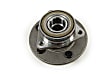 H515038 Front, Driver or Passenger Side Wheel Hub, 5 Lugs, With Bearing, 4WD, Supreme Series