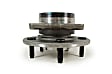 H515038 Front, Driver or Passenger Side Wheel Hub, 5 Lugs, With Bearing, 4WD, Supreme Series
