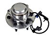 H515054 Front, Driver or Passenger Side Wheel Hub, 6 Lugs, With Bearing, RWD, Supreme Series