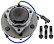 H515054HW Front, Driver or Passenger Side Wheel Hub, 3 Lugs, RWD