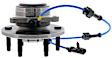 H515054HW Front, Driver or Passenger Side Wheel Hub, 3 Lugs, RWD