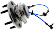 H515054HW Front, Driver or Passenger Side Wheel Hub, 3 Lugs, RWD
