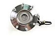 H515059 Front, Driver or Passenger Side Wheel Hub, 8 Lugs, With Bearing, Supreme Series