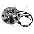 H515061 Front, Driver or Passenger Side Wheel Hub, 8 Lugs, With Bearing, 4WD, Supreme Series